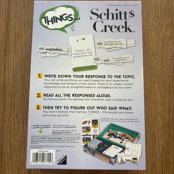 Brand new, never opened Things…Schitt’s Creek edition game. - Picture 2 of 2